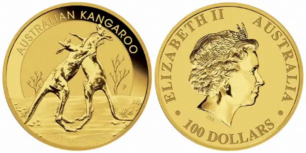 Australian Gold Roo Bullion Coin