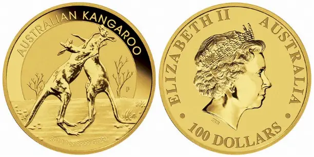 Australian Gold Roo Bullion Coin Australian Gold Roo Bullion Coin