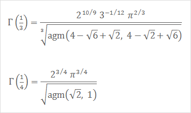 gamma of 1/4 and 1/3