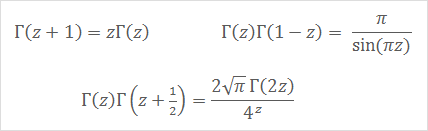 gamma functional forms