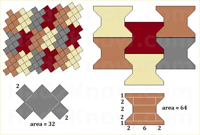 interlocking brick patterns