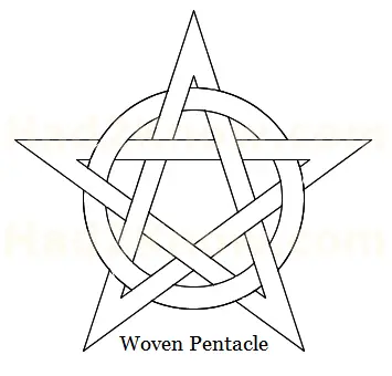 woven pentacle woven pentacle